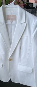 Still new white blazer